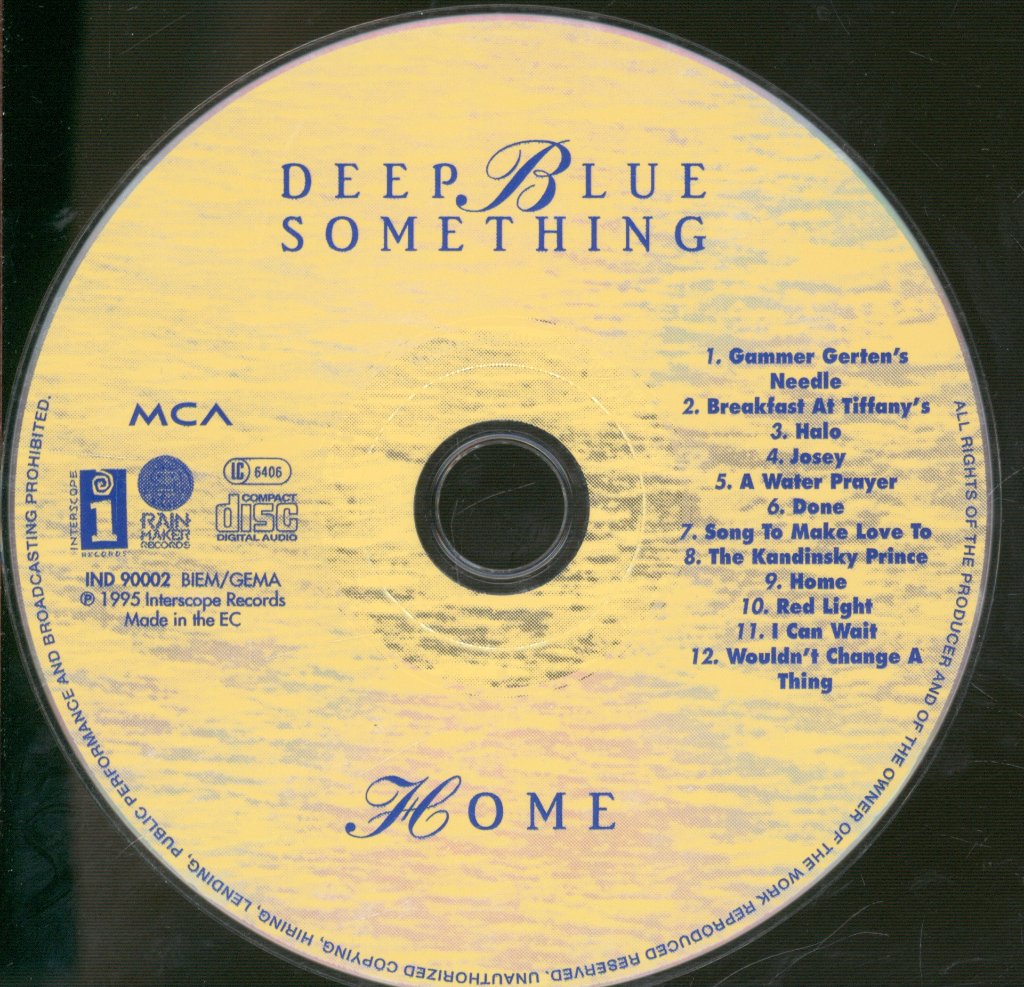 Deep Blue Something - Home - Cd