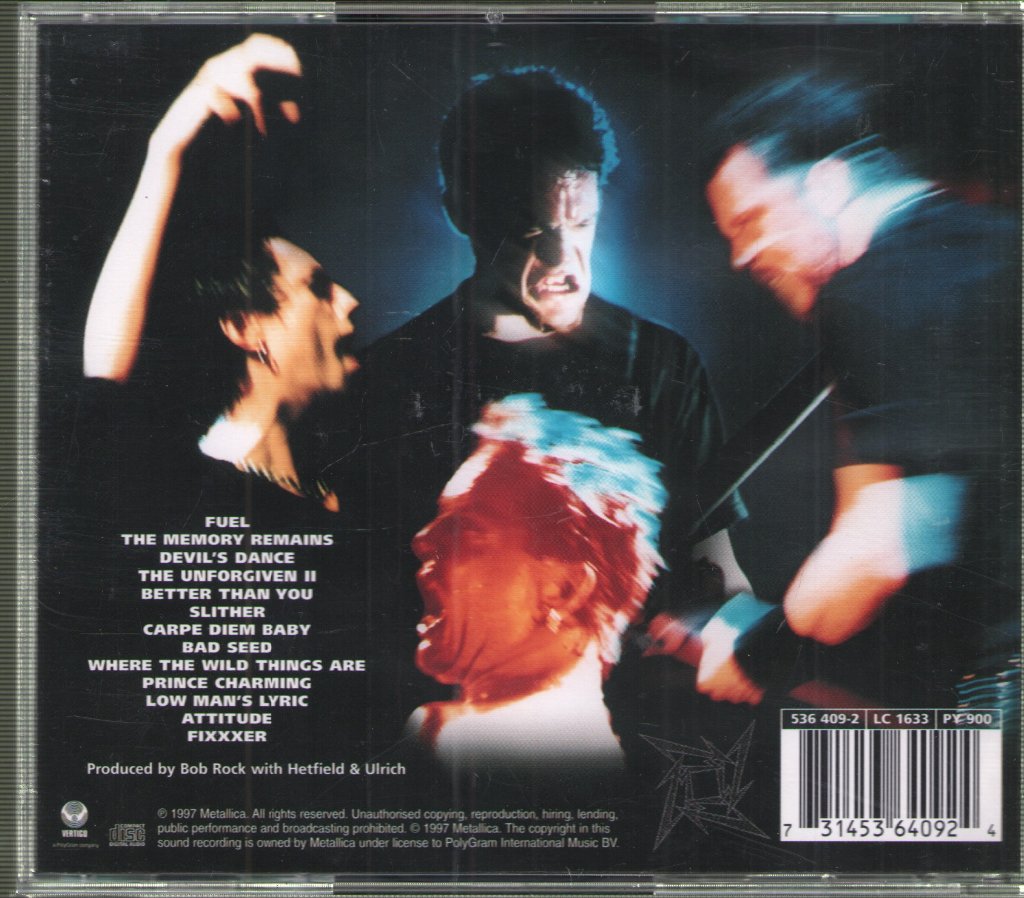 Metallica - Reload - Cd