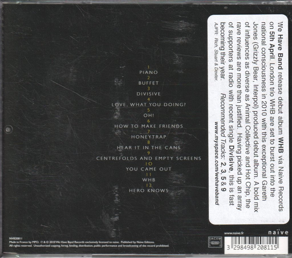 We Have Band - WHB - Cd