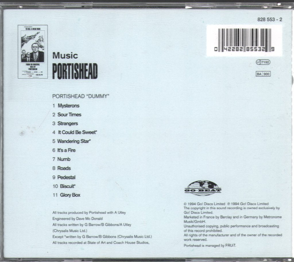 Portishead - Dummy - Cd