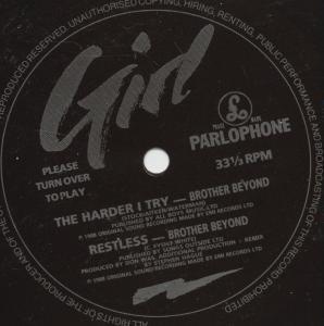 Brother Beyond - Harder I Try - 7 Inch