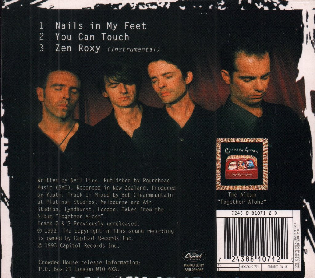 Crowded House - Nails In My Feet - Double Cd