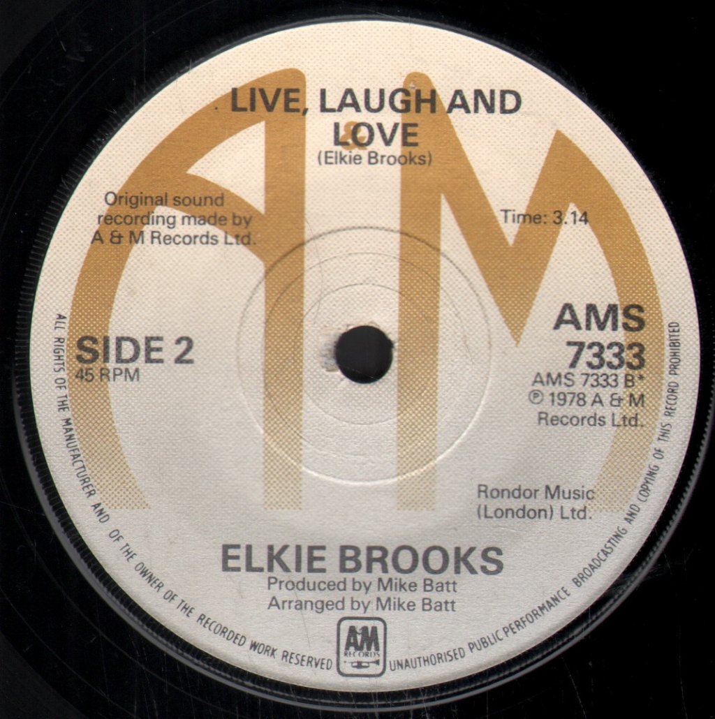 Elkie Brooks - Lilac Wine - 7 Inch