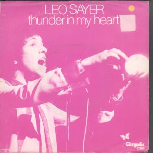 Leo Sayer - Thunder In My Heart - 7 Inch