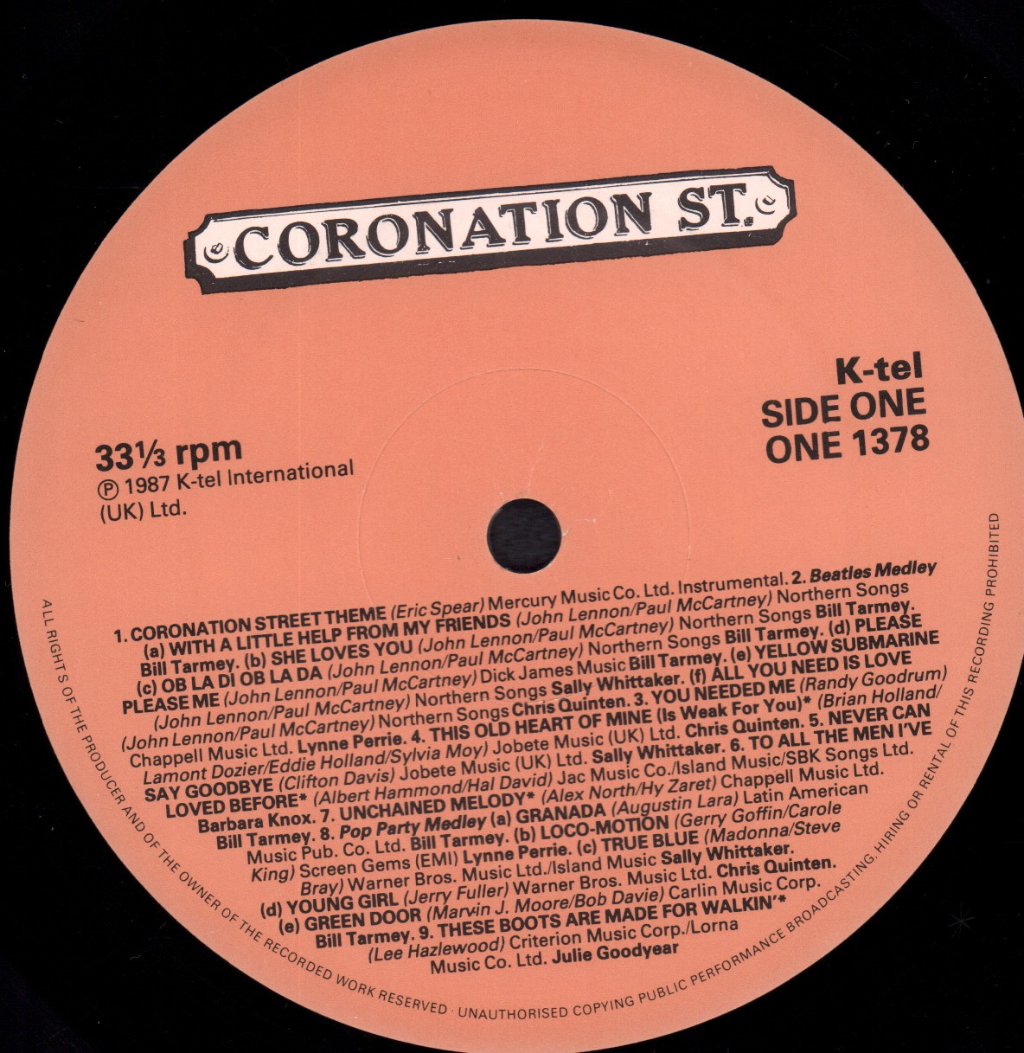 Coronation St - Album - Lp