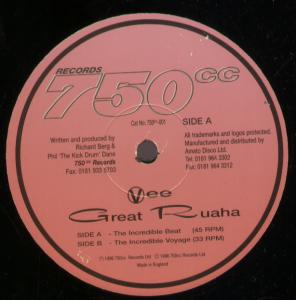 Great Ruaha - Incredible Beat - 12 Inch