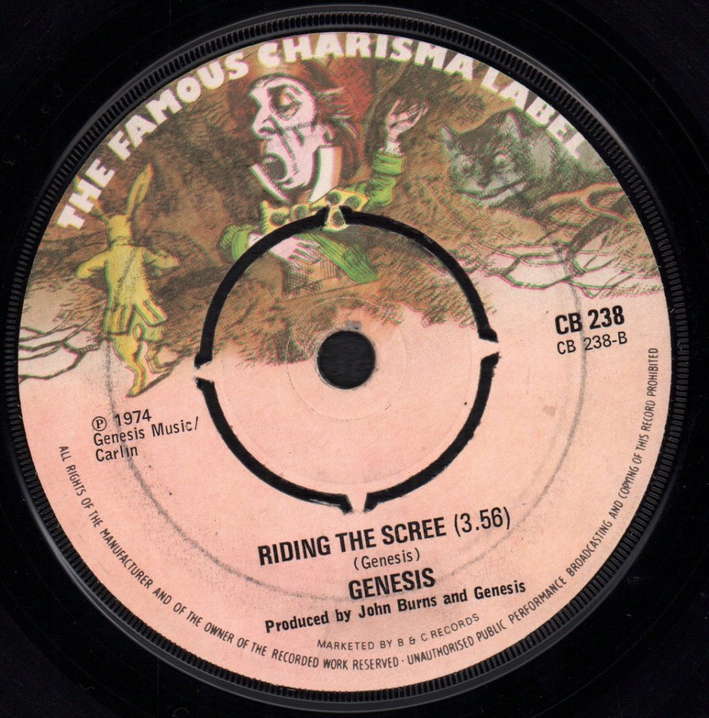 Genesis - Counting Out Time - 7 Inch