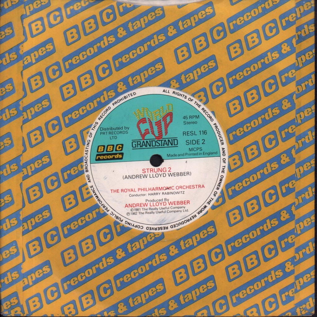 Royal Philharmonic Orchestra - Bbc World Cup Grandstand - 7 Inch