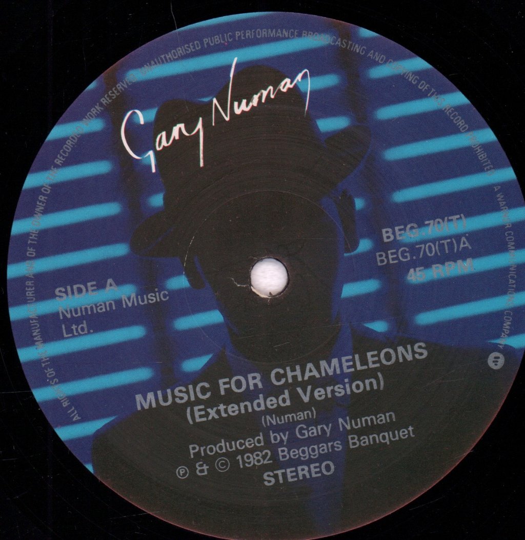 Gary Numan - Music For Chameleons - 12 Inch