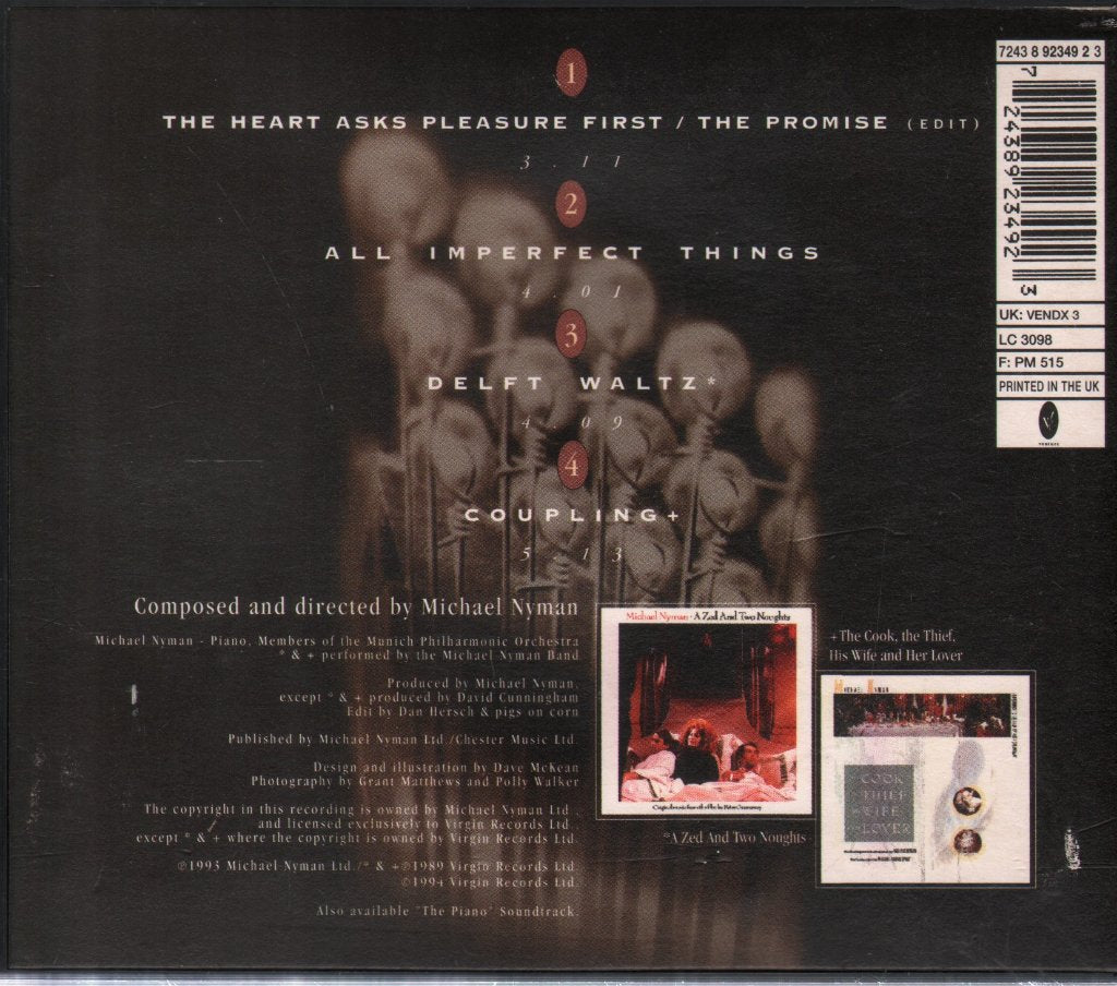 Michael Nyman - Piano - Cd