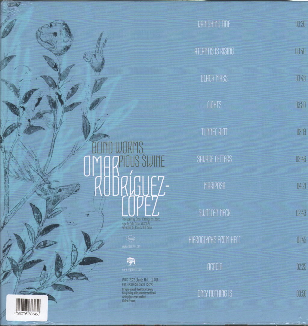 Omar Rodriguez-Lopez - Blind Worms, Pious Swine - Lp