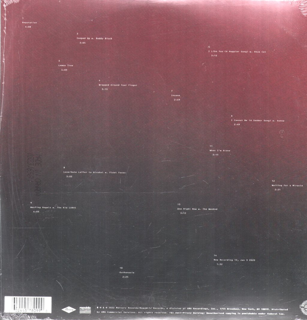 Post Malone - Twelve Carat Toothache - Double Lp