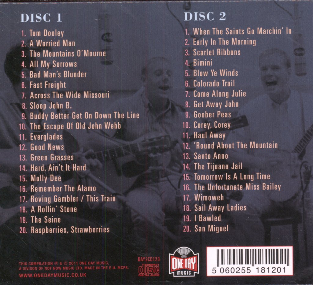 Kingston Trio - Very Best Of - Double Cd