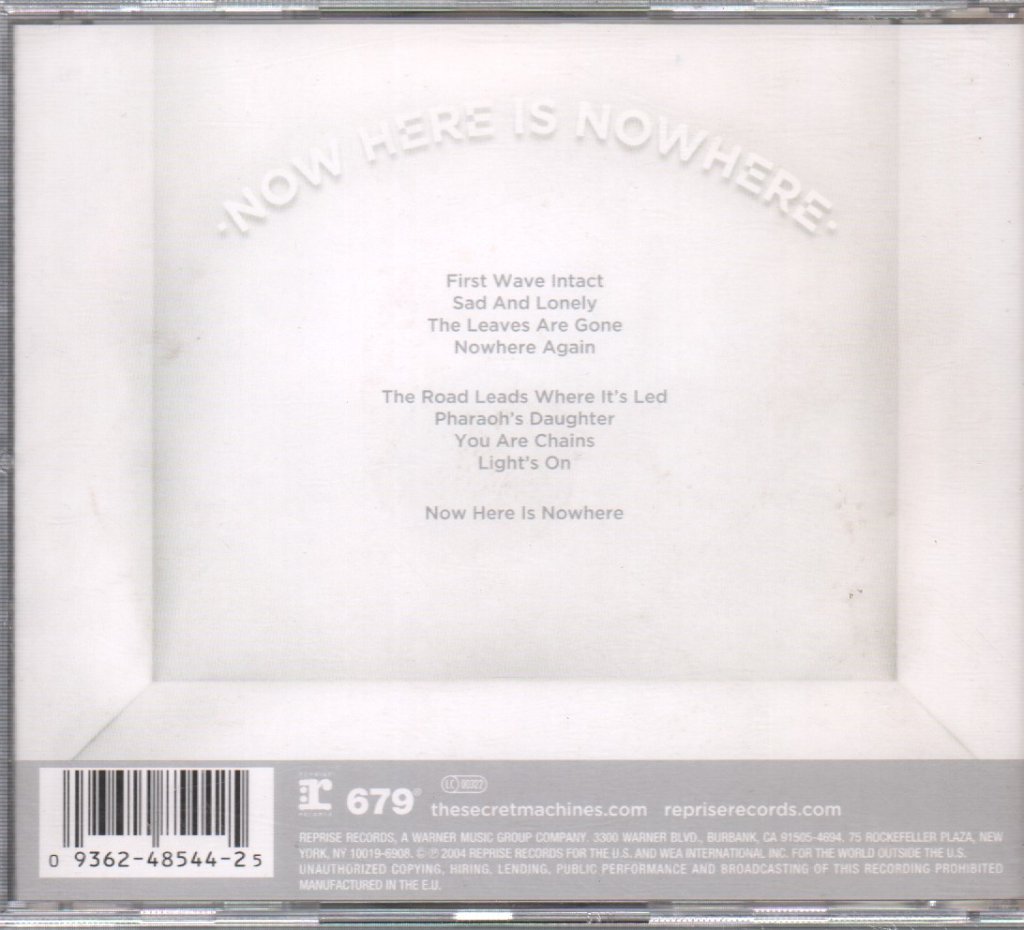 Secret Machines - Now Here Is Nowhere - Cd