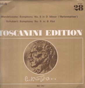 Nbc Symphony Orchestra - Mendelssohn - Symphony No.5 In D Minor / Schubert - Lp