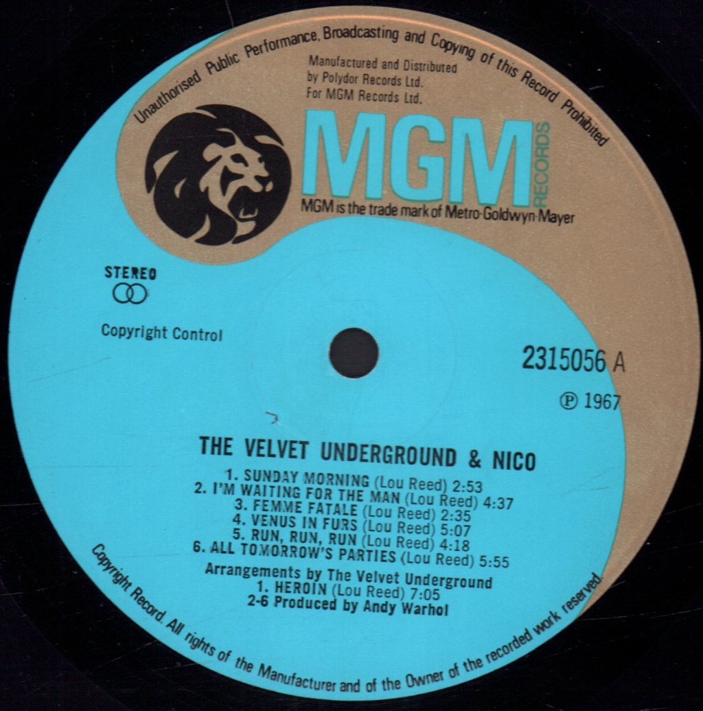 Velvet Underground & Nico - Velvet Underground & Nico - Lp