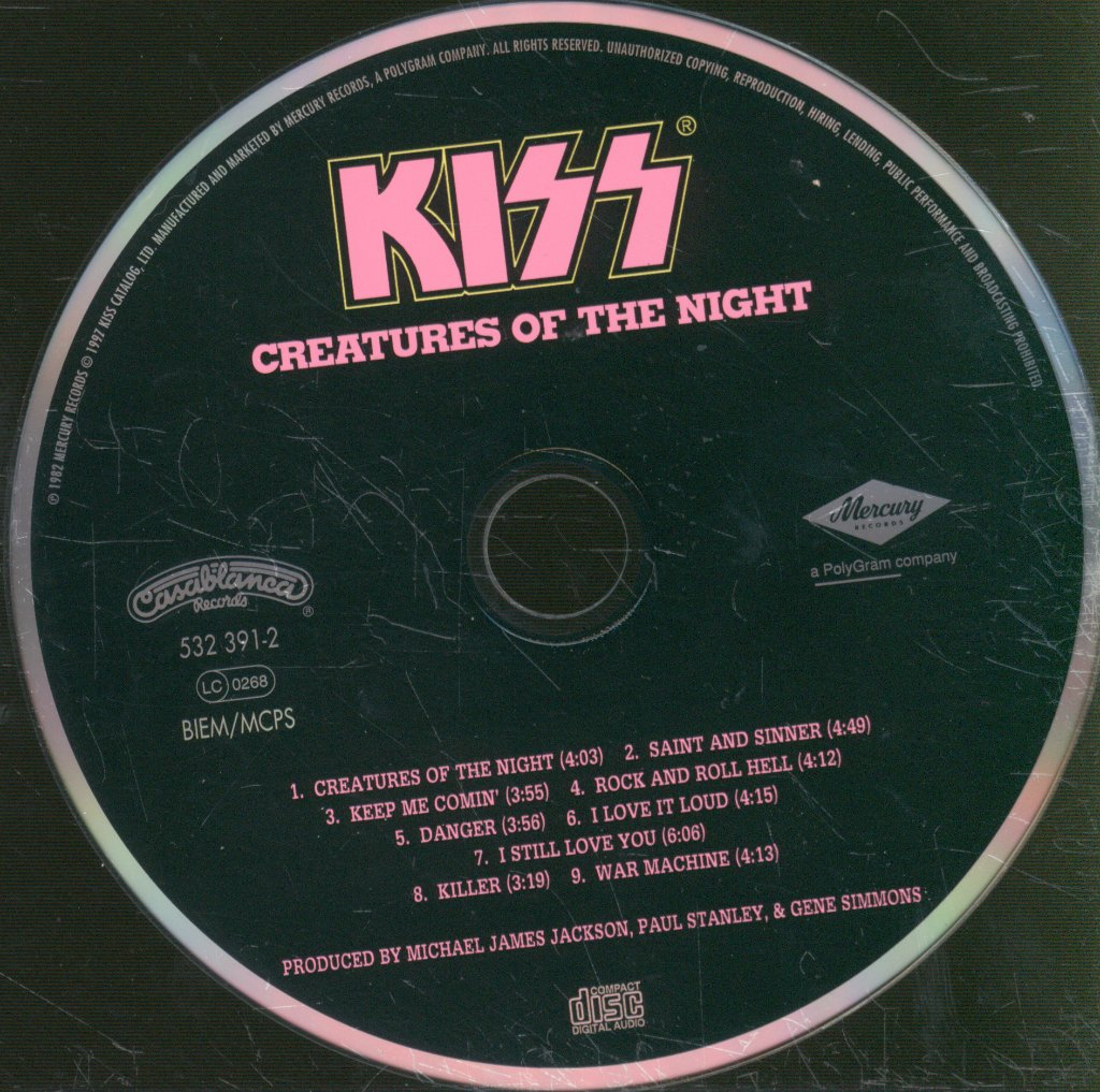Kiss - Creatures Of The Night - Cd