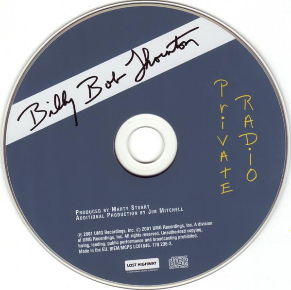 Billy Bob Thornton - Private Radio - Cd