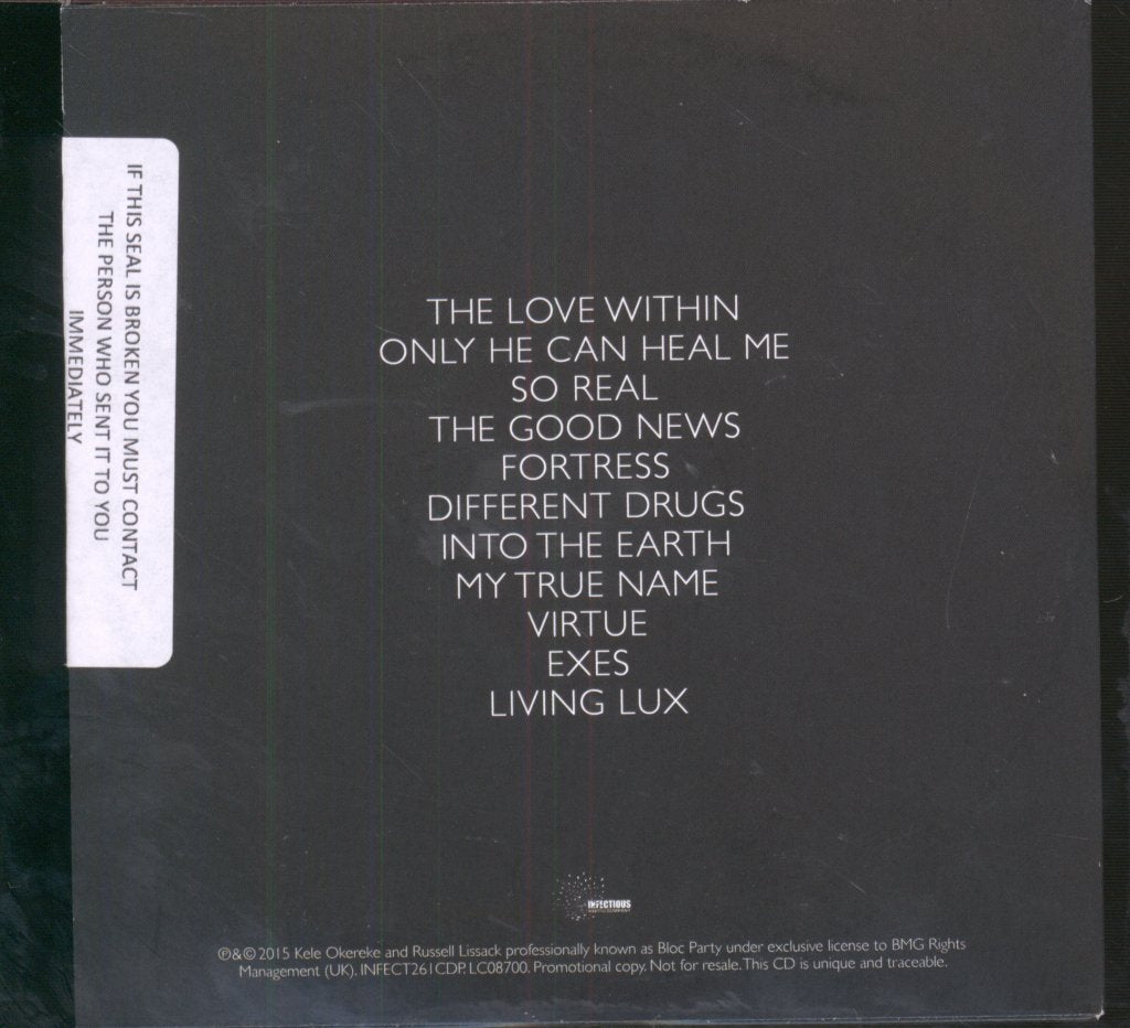 Bloc Party - Hymns - Cdr