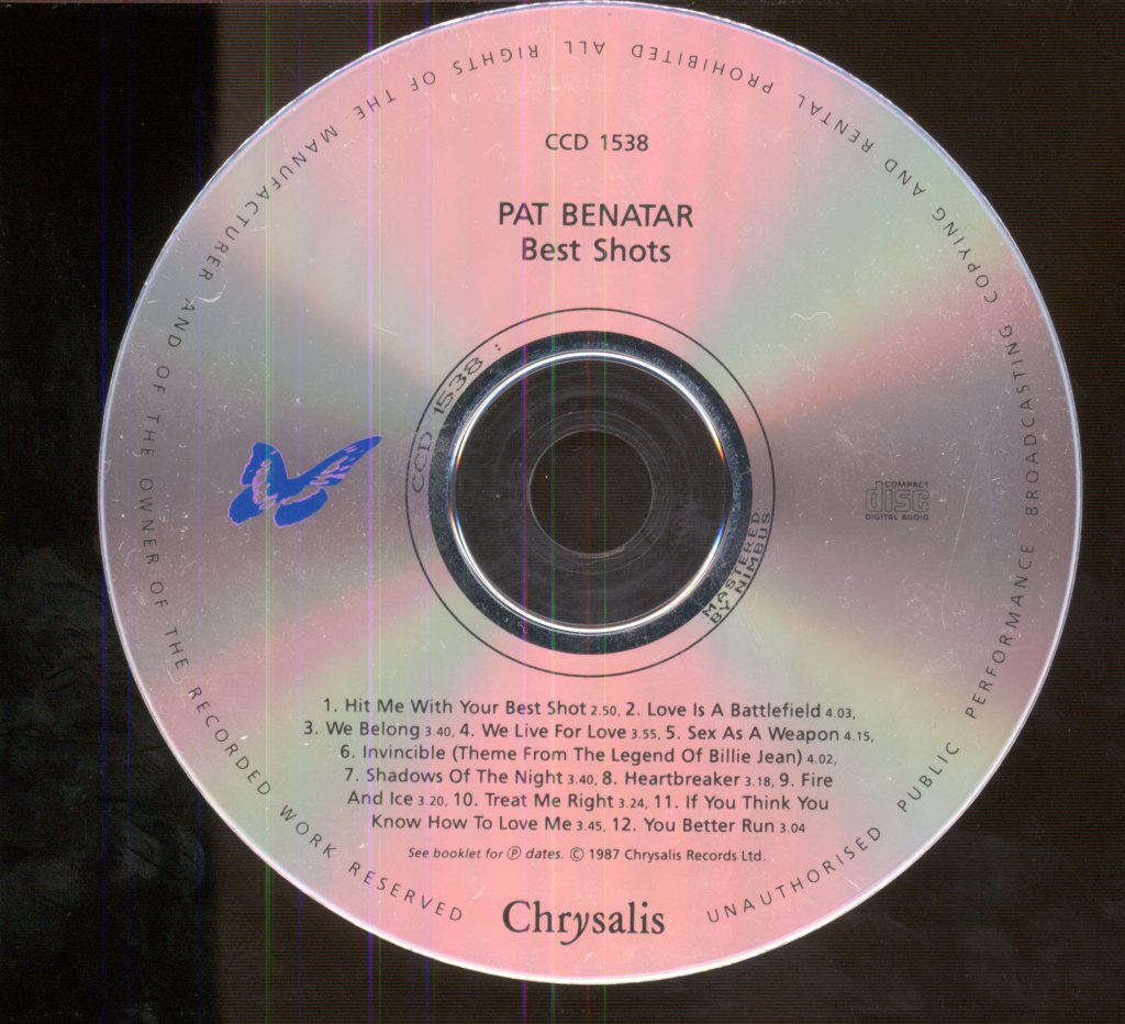 Pat Benatar - Best Shots - Cd