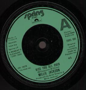 Millie Jackson - Kiss You All Over - 7 Inch