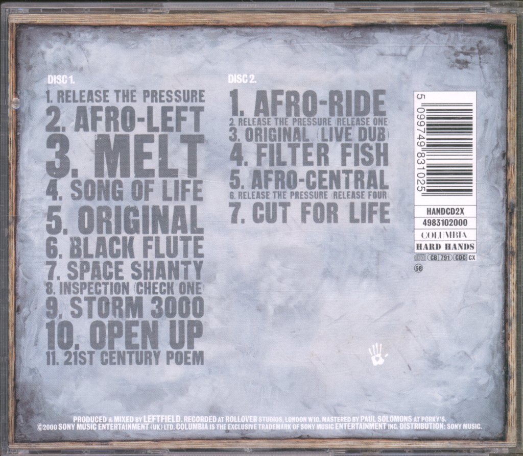 Leftfield - Leftism - Double Cd