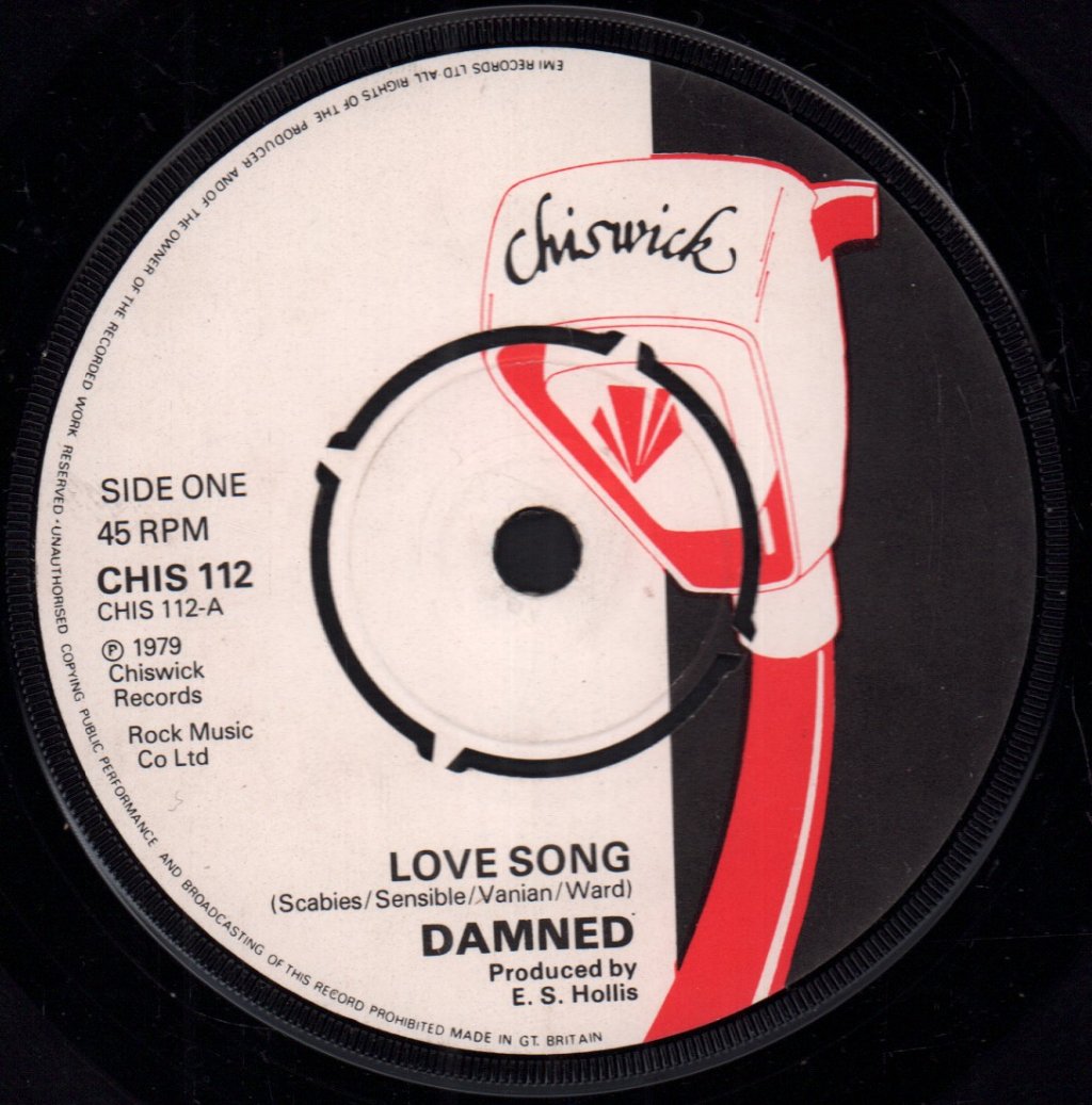 Damned (Punk) - Love Song - 7 Inch