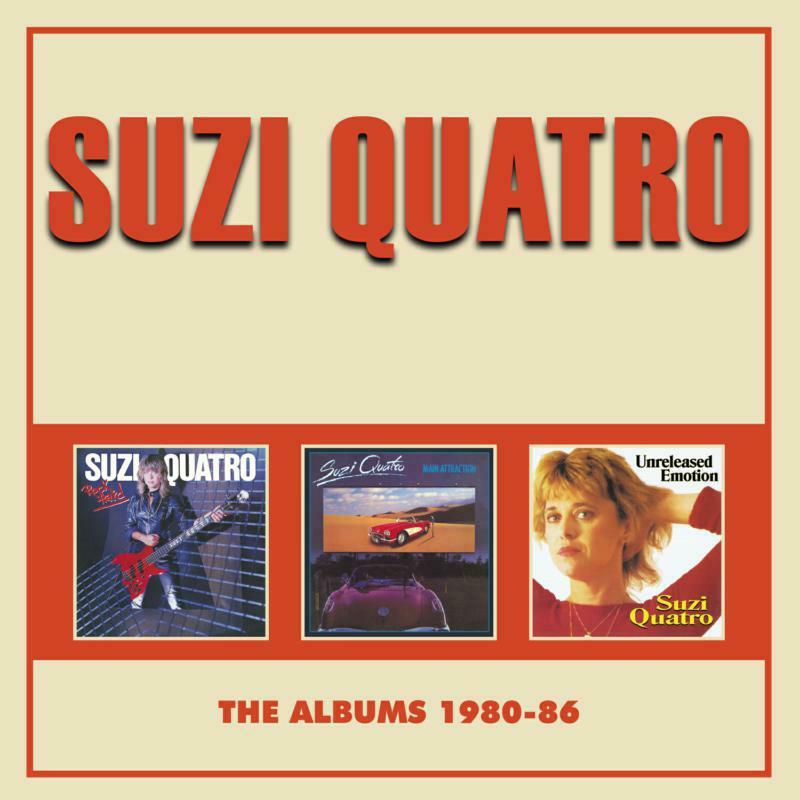 Suzi Quatro - Albums 1980-86 - Triple Cd