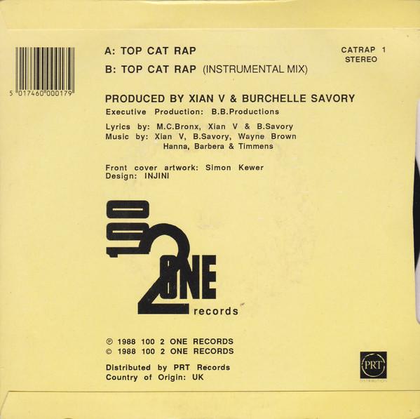 Mc Bronx - Top Cat Rap - 7 Inch
