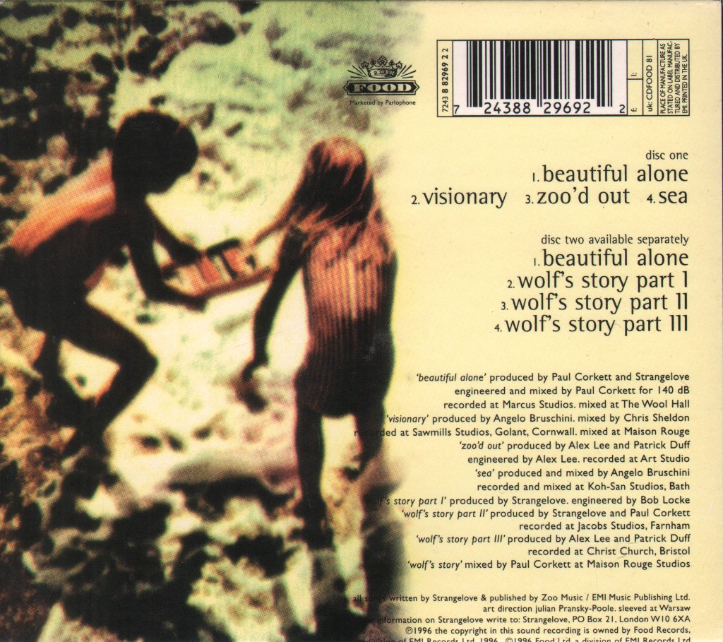 Strangelove - Beautiful Alone - Cd
