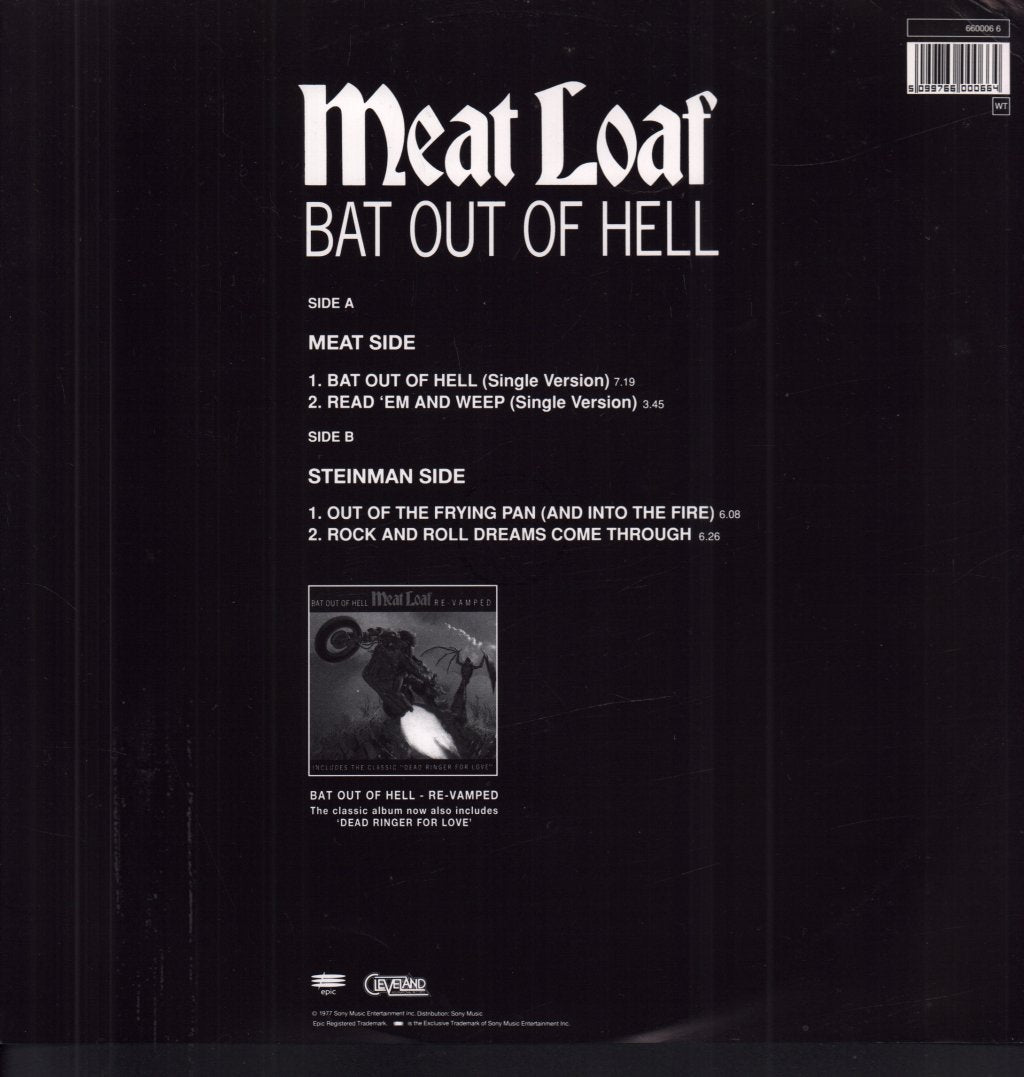 Meat Loaf - Bat Out Of Hell - 12 Inch