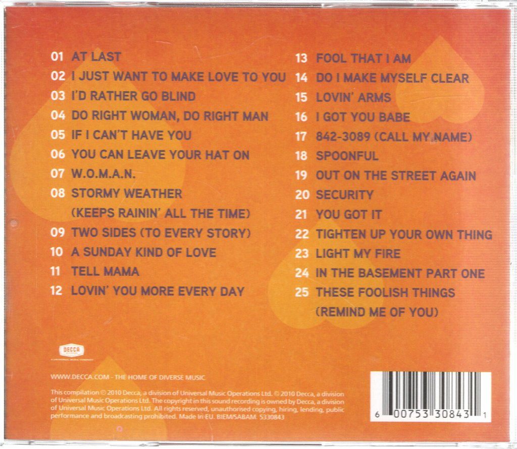 Etta James - At Last (The Best Of Etta James) - Cd