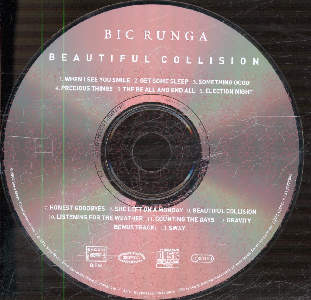 Bic Runga - Beautiful Collision - Cd