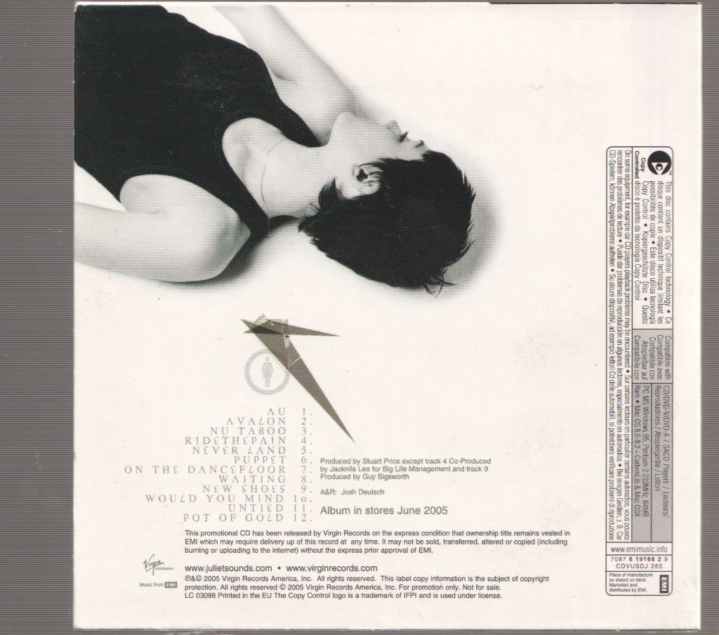 Juliet - Random Order - Cd