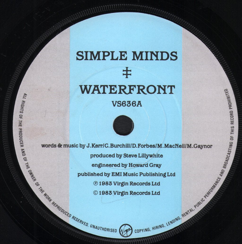 Simple Minds - Waterfront - 7 Inch