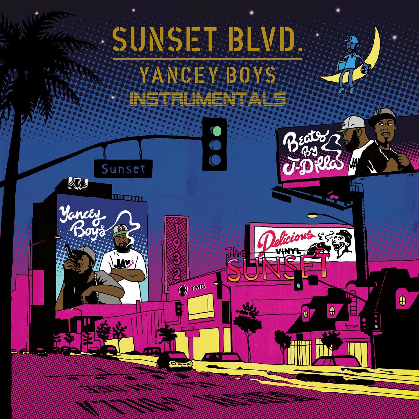 Yancey Boys - Sunset Blvd. Instrumentals - Double Lp