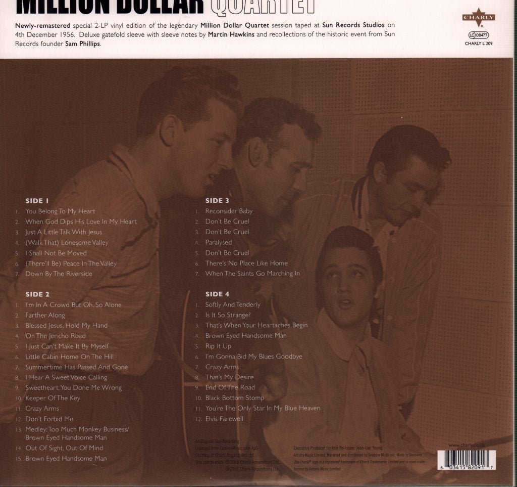 Various Artists - Million Dollar Quartet - Double 10 Inch