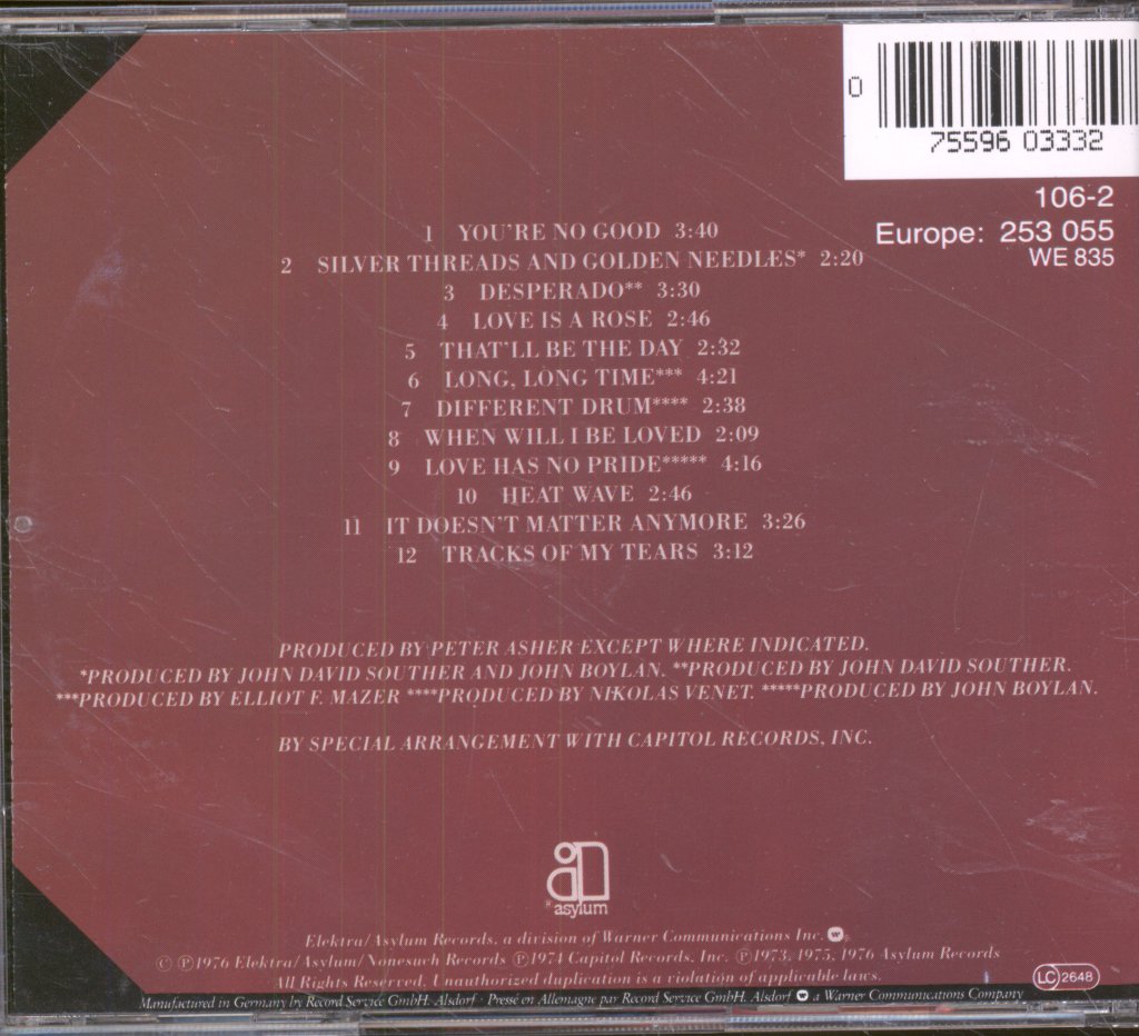 Linda Ronstadt - Greatest Hits - Cd
