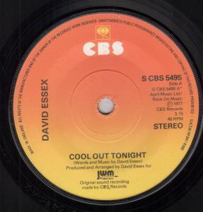 David Essex - Cool Out Tonight - 7 Inch