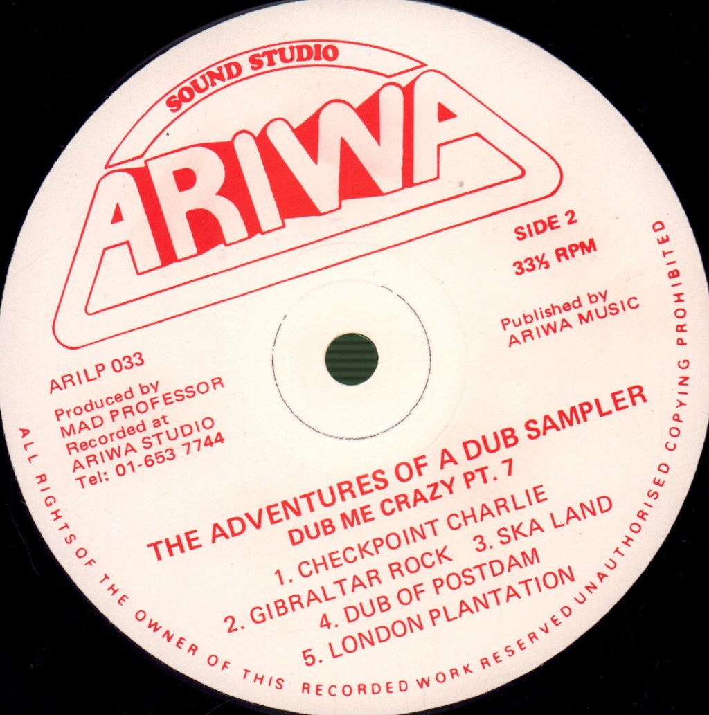 Mad Professor - Adventures Of A Dub Sampler - Dub Me Crazy Pt. 7 - Lp