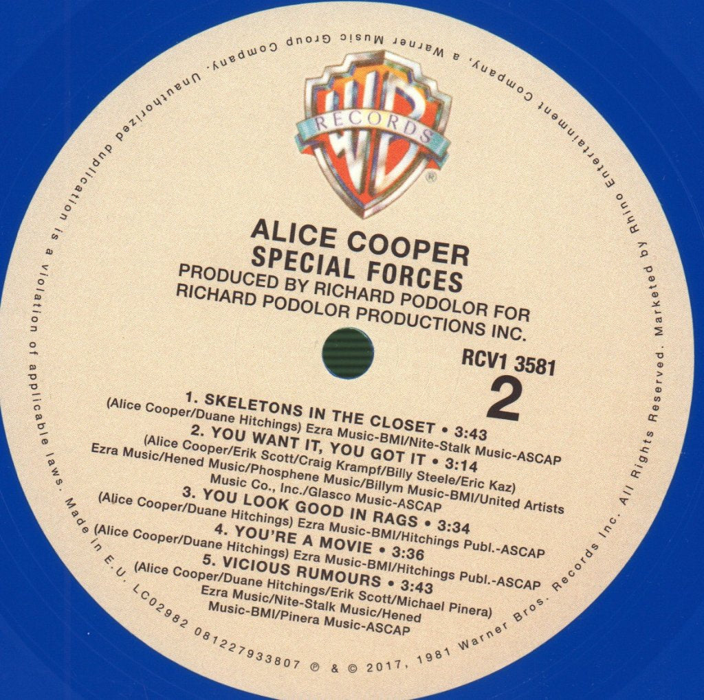 Alice Cooper - Special Forces - Lp