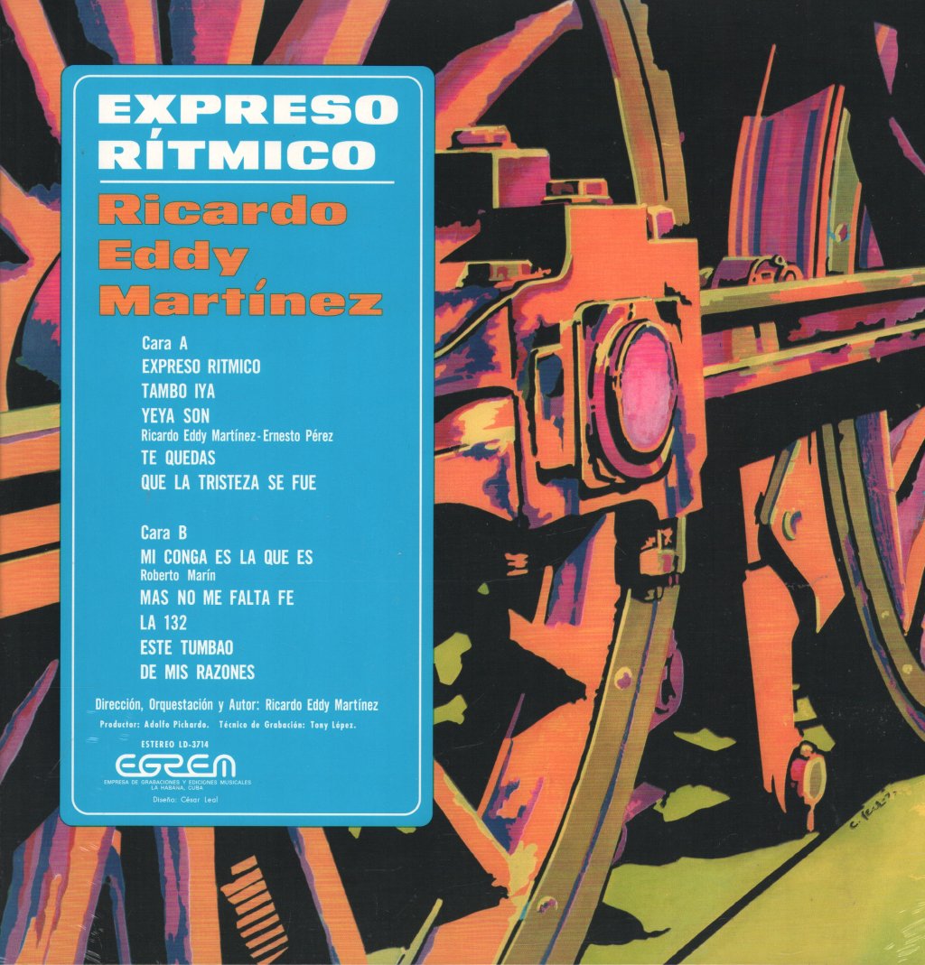 Ricardo Eddy Martinez - Expreso Ritmico - Lp