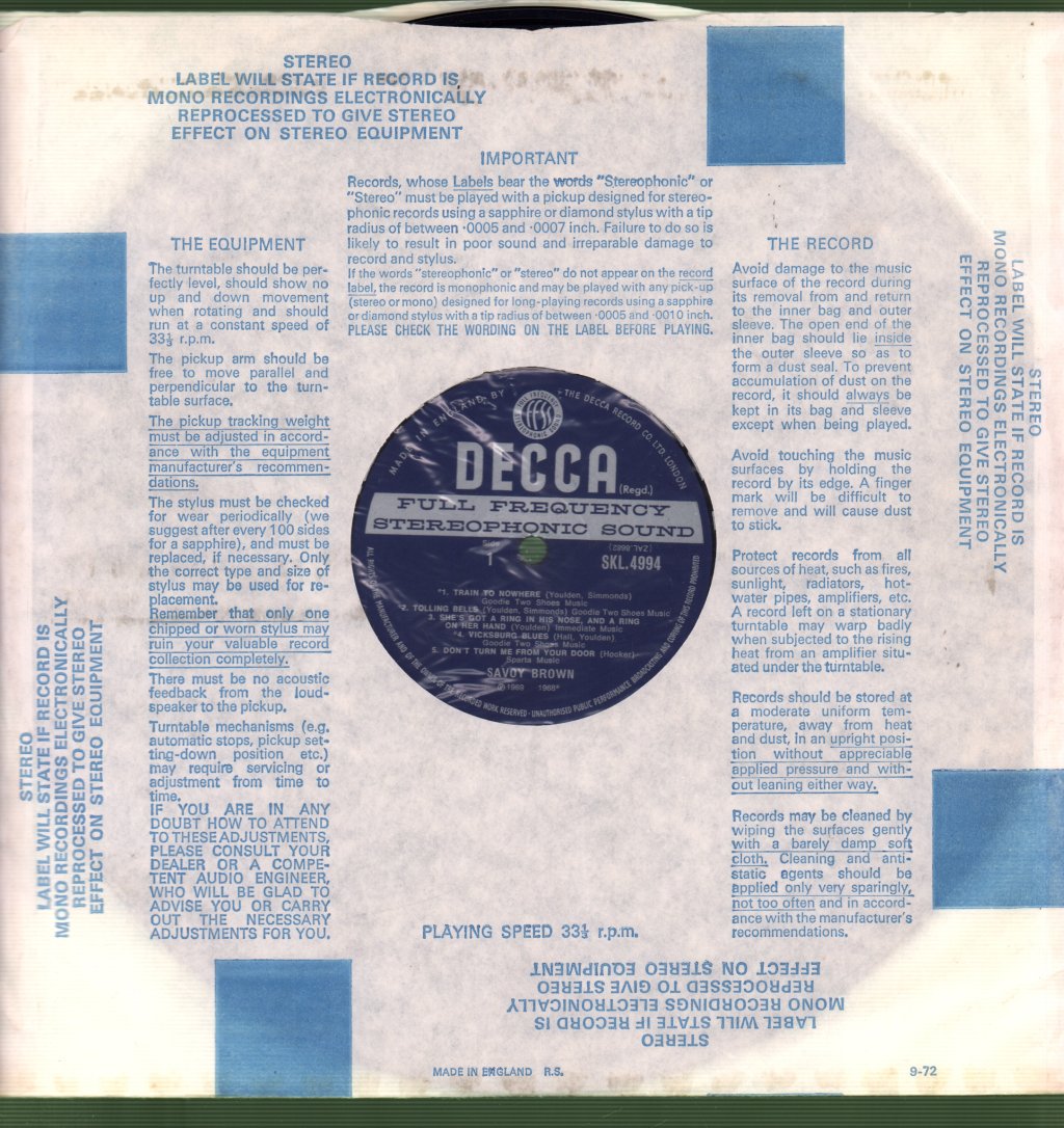 Savoy Brown - Blue Matter - Lp