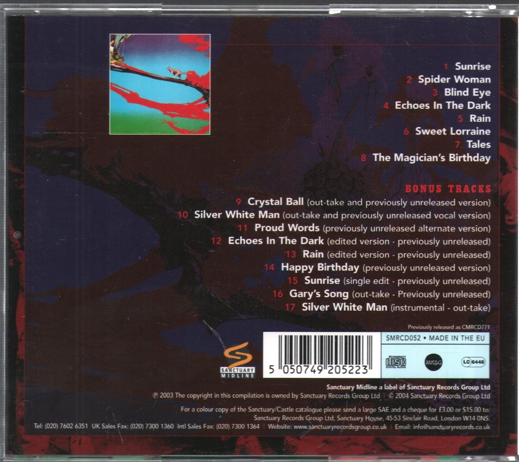 Uriah Heep - Magician's Birthday - Cd