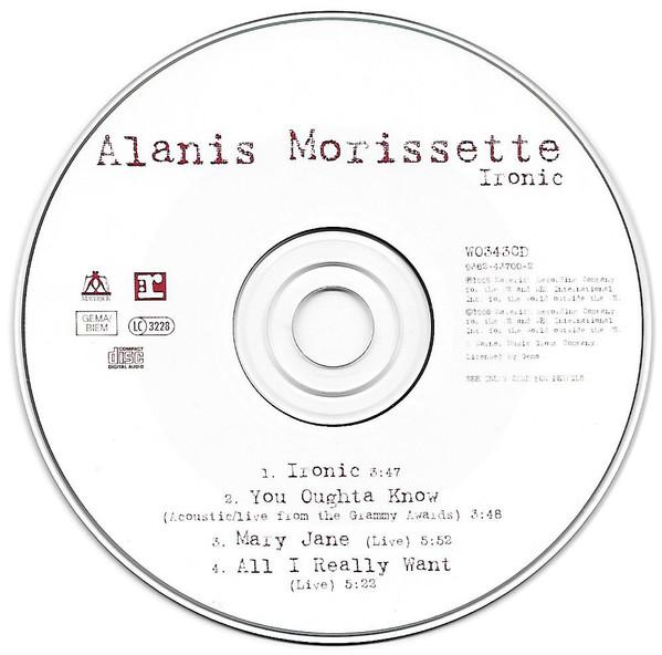 Alanis Morissette - Ironic - Cd