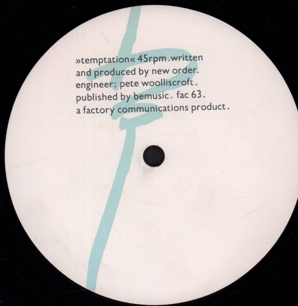 New Order - Temptation - 12 Inch