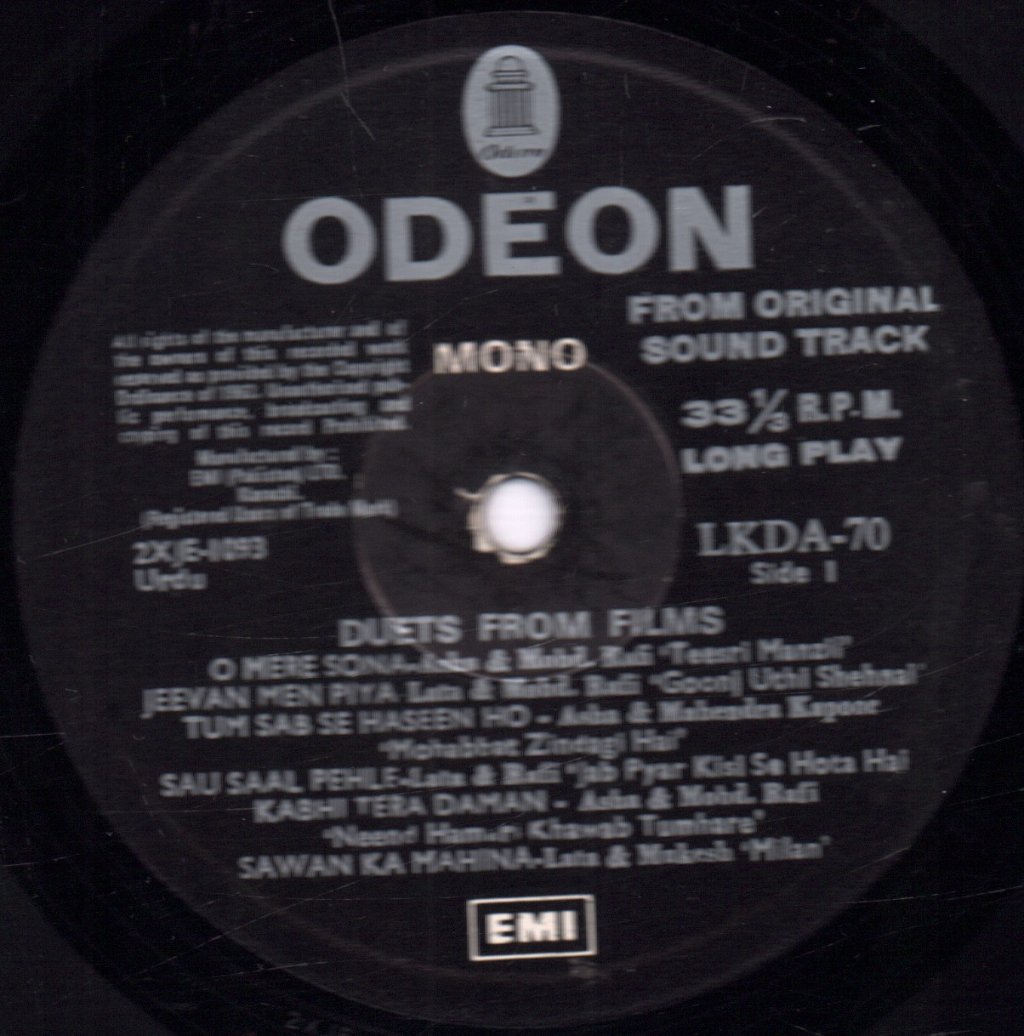 Various Artists - Duets From Films - Lp