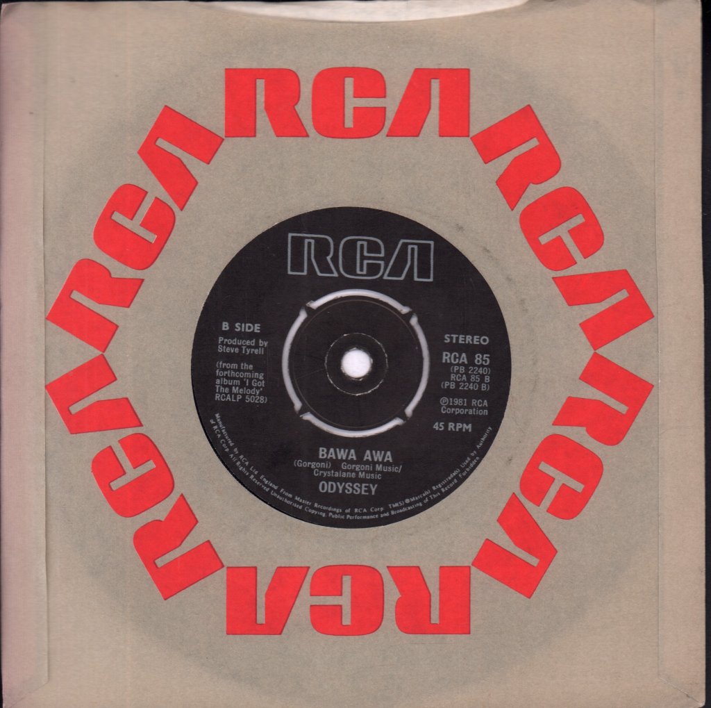 Odyssey (Disco Group) - Going Back To My Roots - 7 Inch
