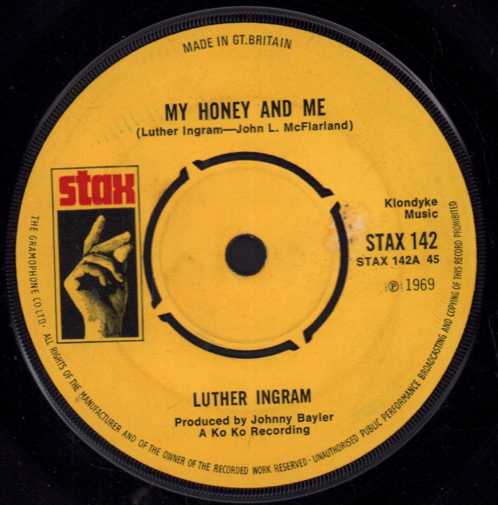 Luther Ingram - My Honey And Me - 7 Inch