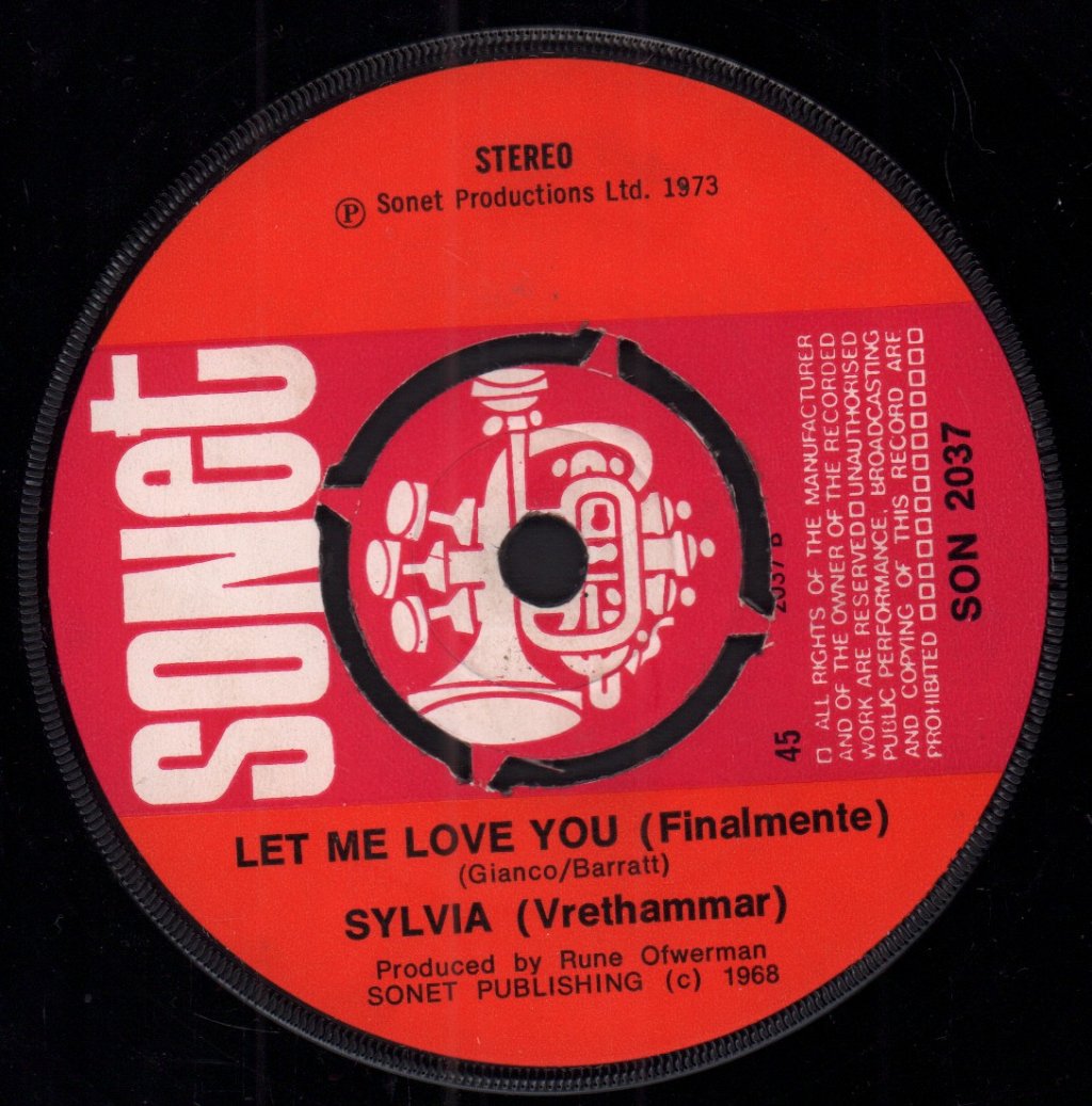 Sylvia (70'S Artist) - Y Viva Espana - 7 Inch